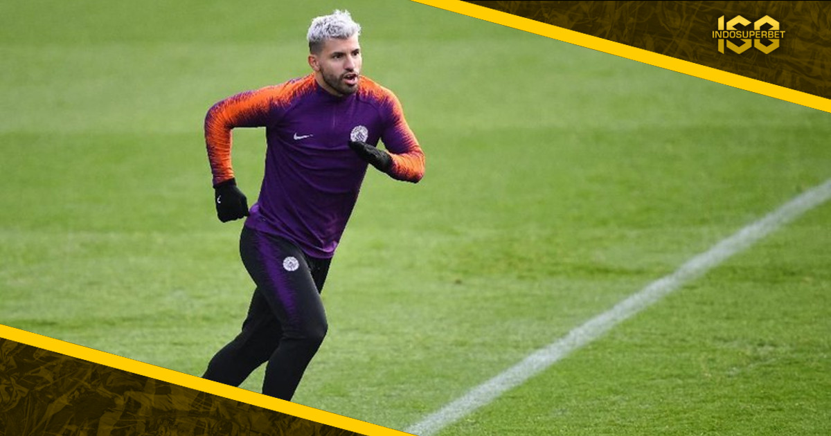 Kalau Dipaksakan Main, Aguero Bisa Absen Sebulan