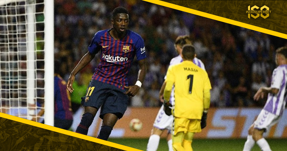 Dembele Menangkan Barcelona atas Valladolid