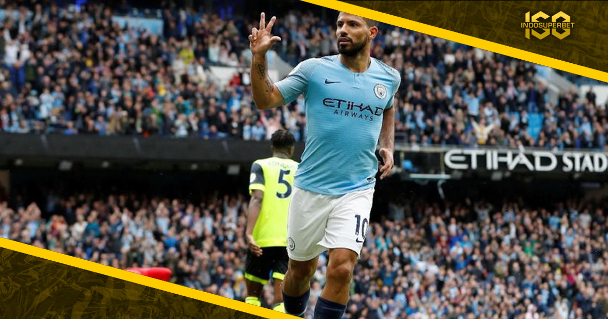 Aguero Hat-trick, City Lumat Huddersfield 6-1