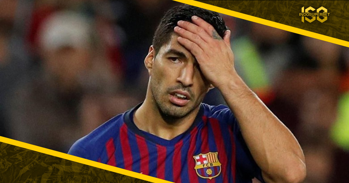 Barcelona Ditinggal Luis Suarez Dua Pekan