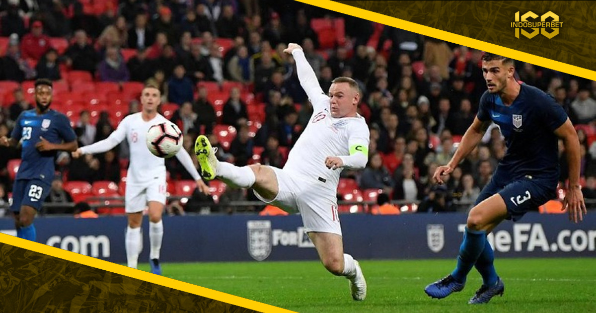 Inggris Menang di Laga Terakhir Rooney