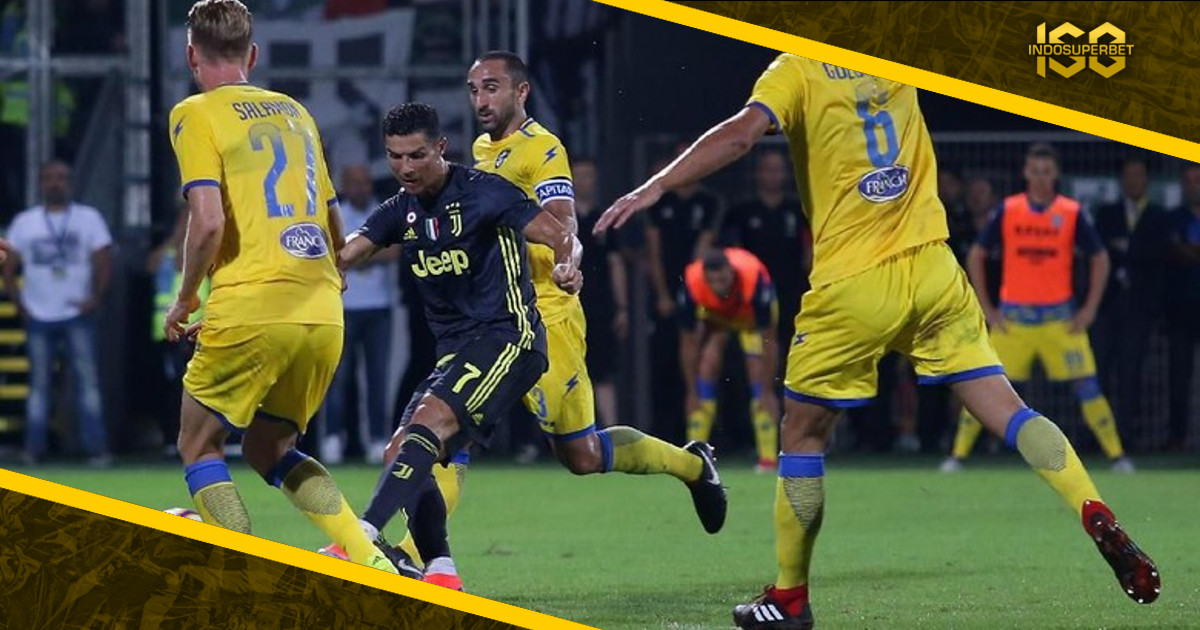 Ronaldo Sumbang Gol, Juventus Atasi Frosinone 2-0